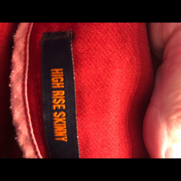 Jag jeans pull on jeggings. Cranberry red - Picture 6 of 8